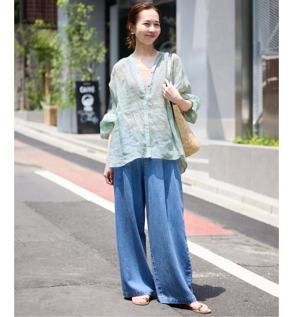 SLOBE IENA「ラミースキッパーシャツ」|シャツ・ブラウス|