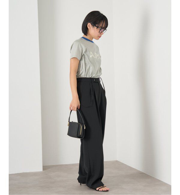 IENA「《追加4》サスペンダーツイルパンツ」|スラックス|