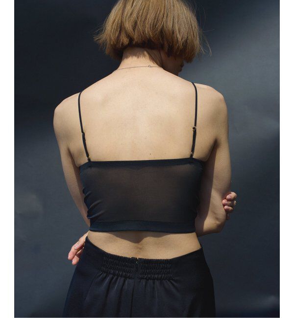 IENA「【EMILY WEEK &times; IENA】サテン クロップドバンドゥブラ」|インナー|