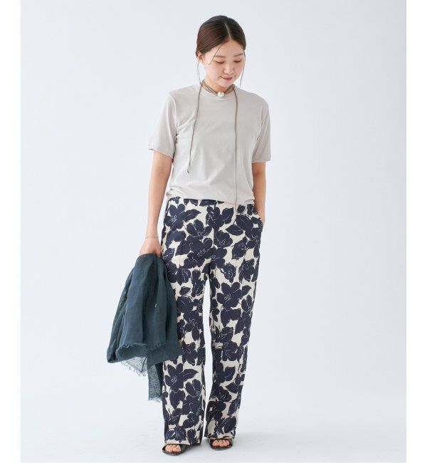 IENA「ATON/エイトン 別注 FRESCA SINGLE JERSEY Tシャツ」|Tシャツ・カットソー|