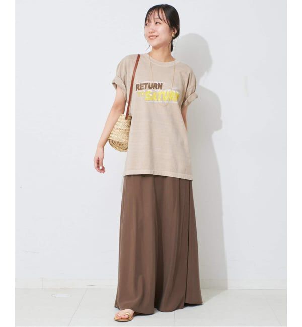 SLOBE IENA「《3サイズ展開/追加3》フィブリルマーメイドフレアスカート」|スカート|