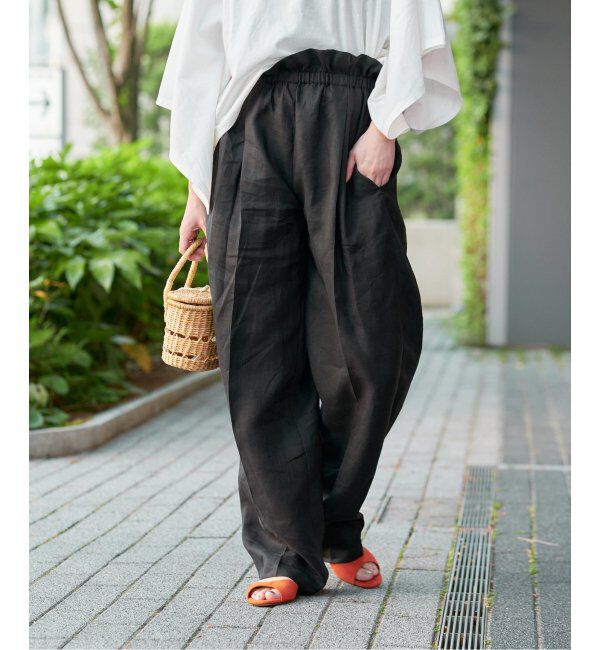 IENA LA BOUCLE「Y.A.Acc/ワイエーアク 別注リネンパンツ」|その他|