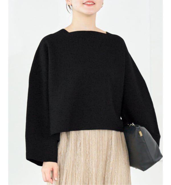 IENA「スーパーファインスムースプルオーバー」|ニット・セーター|