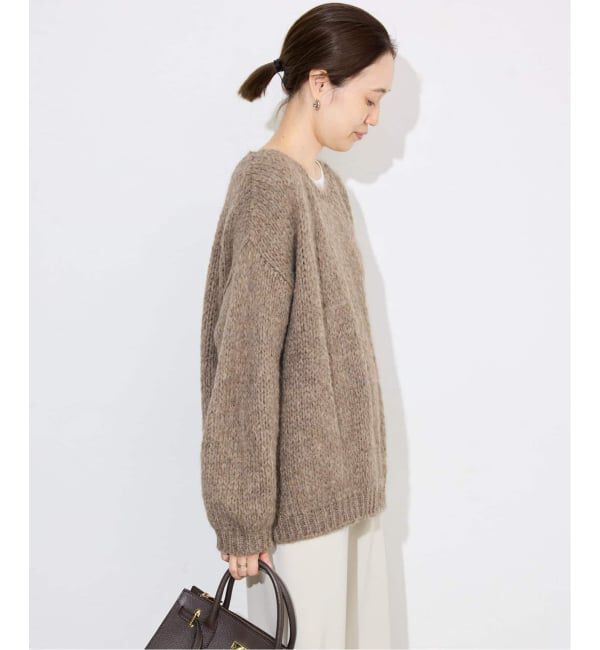 SLOBE IENA「《追加3》TRICOTS JEAN MARC/トリコットジーンマルク SLOBE別注 PO KNIT」|ニット・セーター|