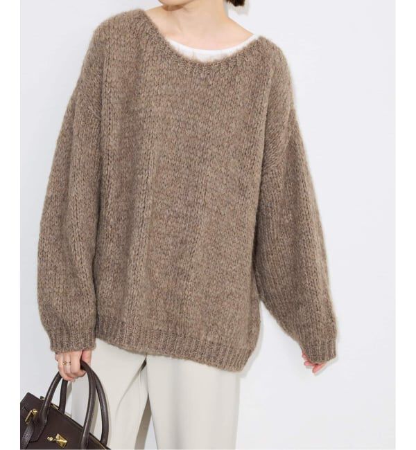 SLOBE IENA「《追加3》TRICOTS JEAN MARC/トリコットジーンマルク SLOBE別注 PO KNIT」|ニット・セーター|