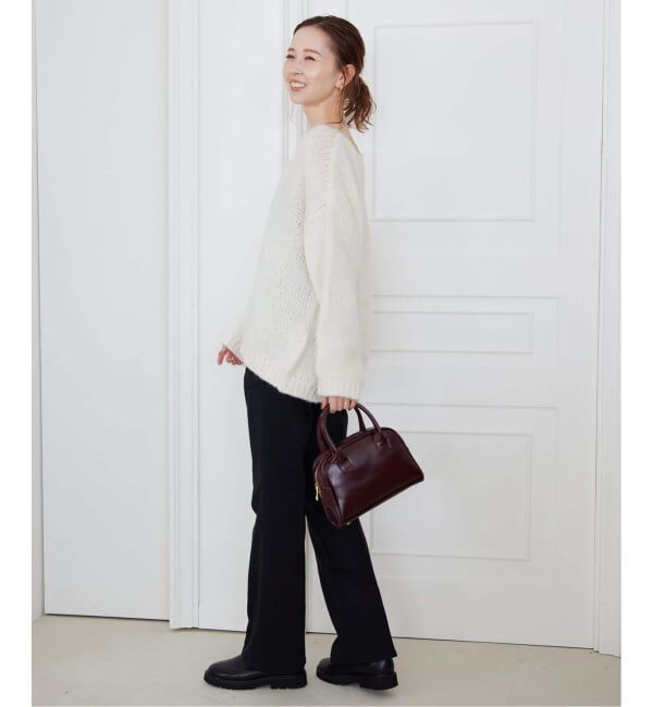 SLOBE IENA「《追加3》TRICOTS JEAN MARC/トリコットジーンマルク SLOBE別注 PO KNIT」|ニット・セーター|