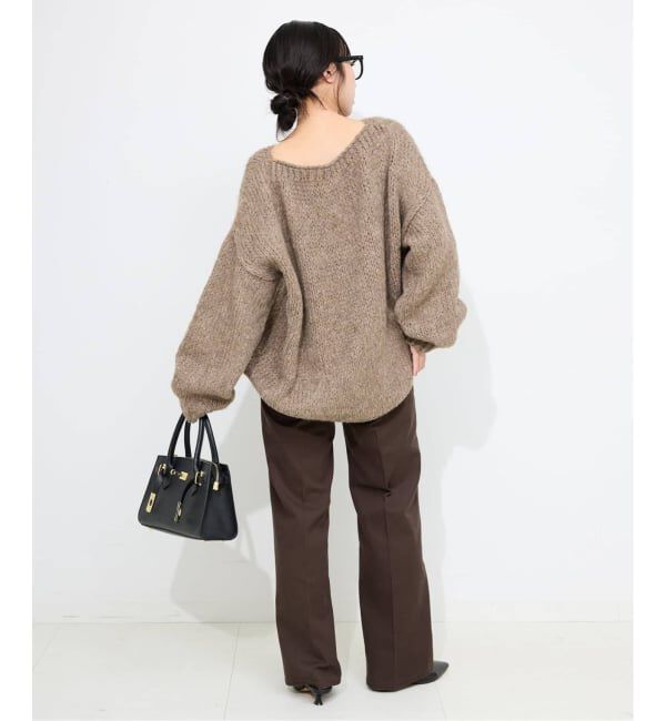 SLOBE IENA「《追加3》TRICOTS JEAN MARC/トリコットジーンマルク SLOBE別注 PO KNIT」|ニット・セーター|