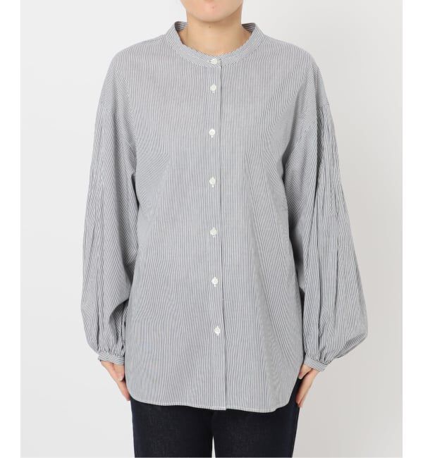 SLOBE IENA「《WEB限定/追加2》ピンタックバルーンスリーブブラウス」|シャツ・ブラウス|