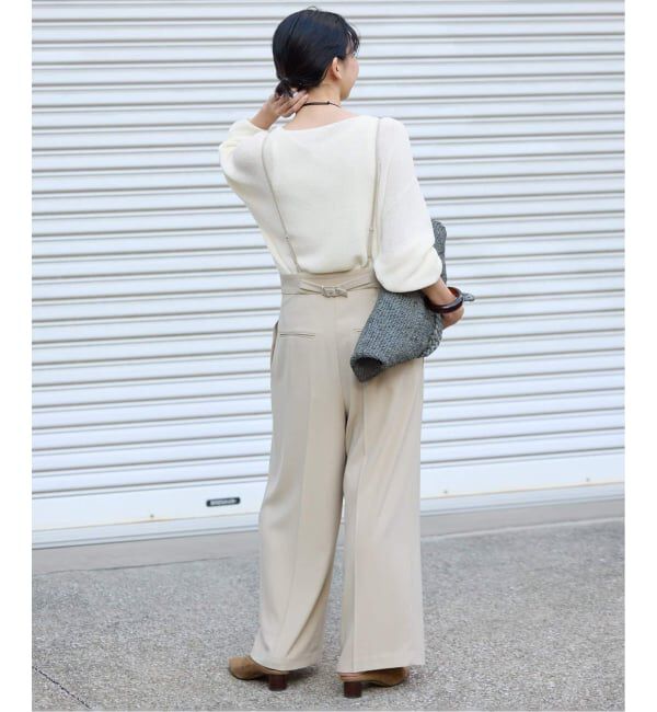 SLOBE IENA「《追加》リネン混畦ニット」|ニット・セーター|