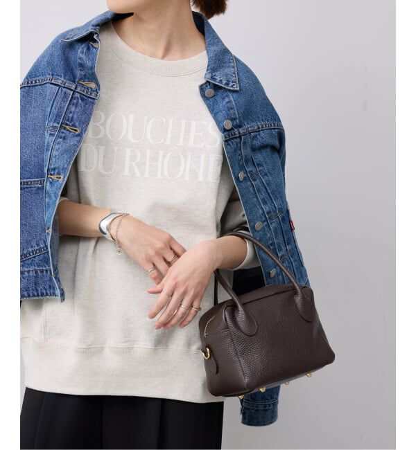 SLOBE IENA「フロッキープリントオーバースウェット」|スウェット・ジャージ|