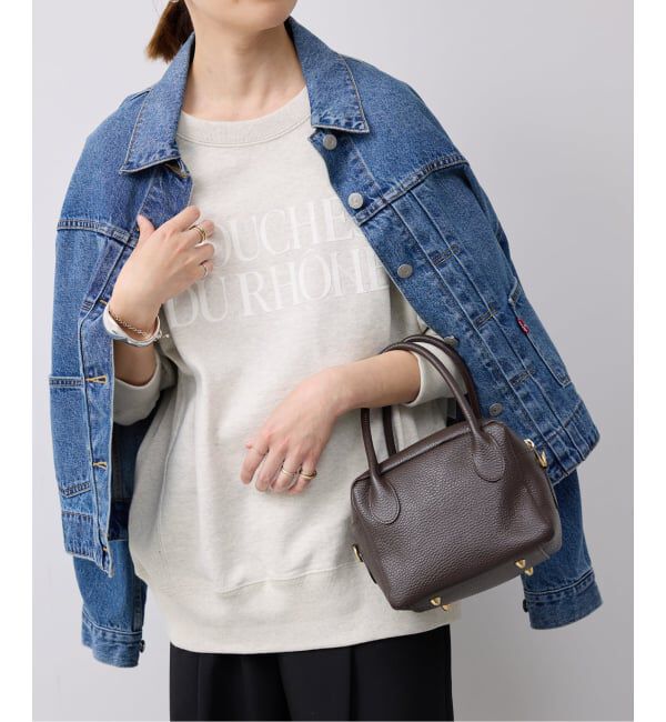 SLOBE IENA「フロッキープリントオーバースウェット」|スウェット・ジャージ|