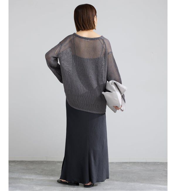 IENA「アンティークサテン イージースカート」|スカート|