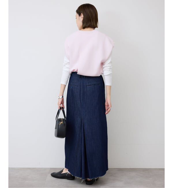 SLOBE IENA「《追加》ダブルフェイスバックオープンベスト」|ベスト・ジレ|