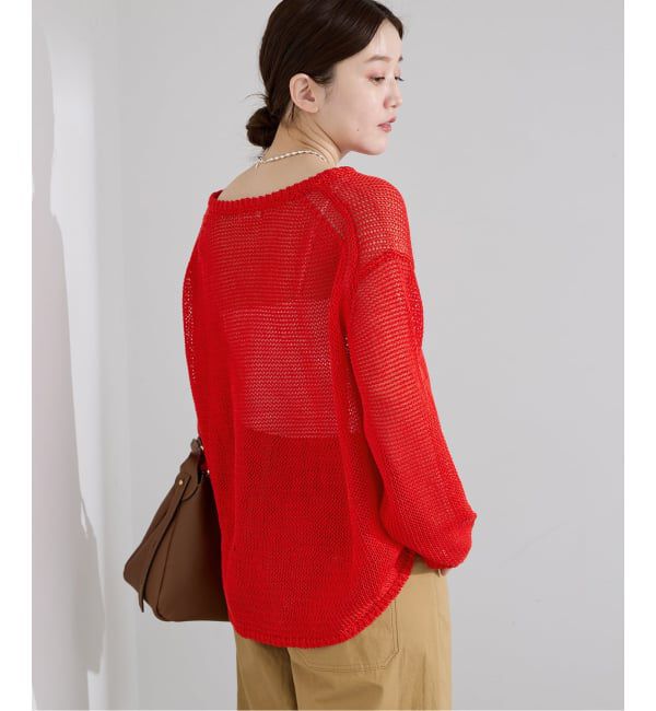 IENA「ギマコットンプルオーバー」|ニット・セーター|