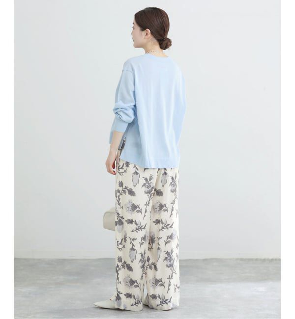 IENA「ウォッシャブル シアーニットプルオーバー」|ニット・セーター|