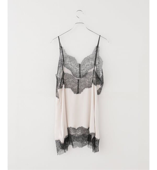 IENA「Maison IENA 別注 Raspail/ラスパイユ Lace Swithed Camisole キャミソール  RB-300」|キャミソール|
