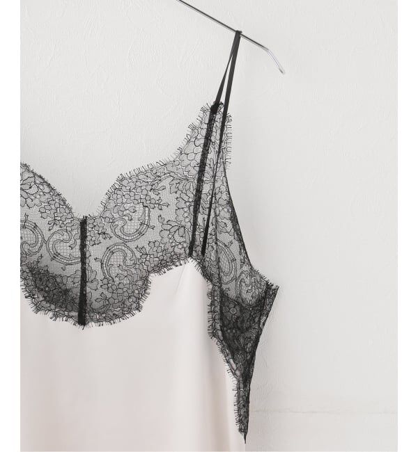 IENA「Maison IENA 別注 Raspail/ラスパイユ Lace Swithed Camisole キャミソール  RB-300」|キャミソール|