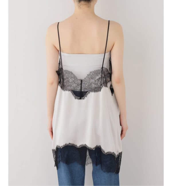 IENA「Maison IENA 別注 Raspail/ラスパイユ Lace Swithed Camisole キャミソール  RB-300」|キャミソール|