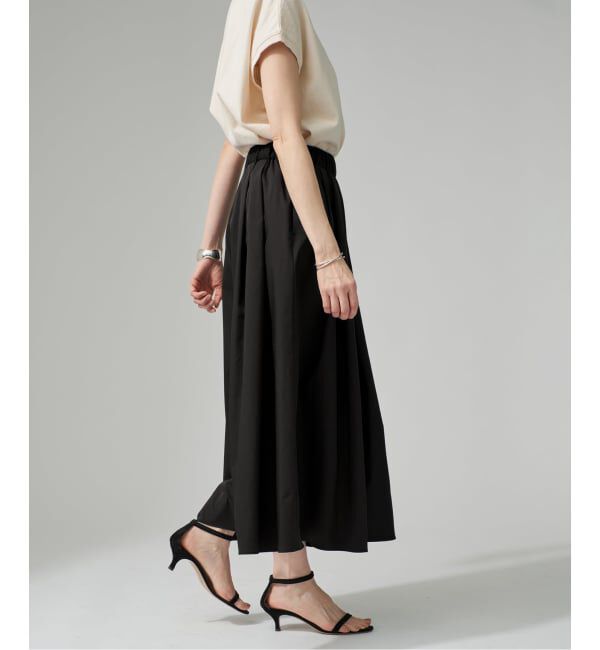 VERMEIL par iena「《予約》LIMONTA ギャザーワイドクロップドパンツ」|その他|