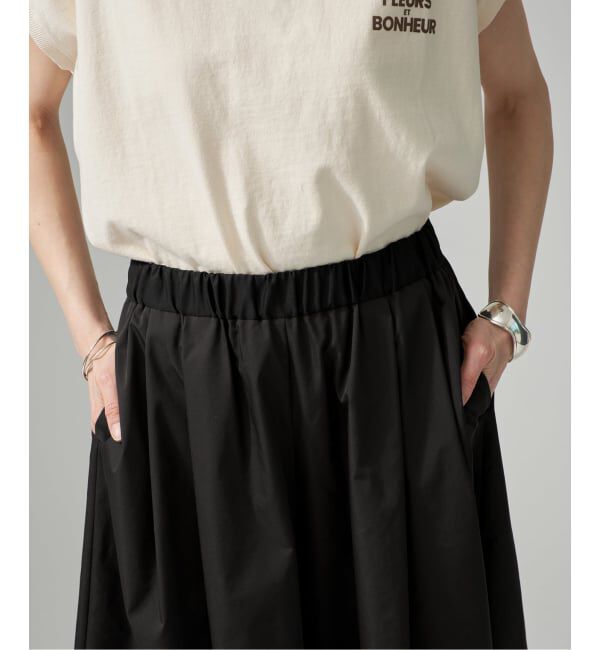 VERMEIL par iena「《予約》LIMONTA ギャザーワイドクロップドパンツ」|その他|