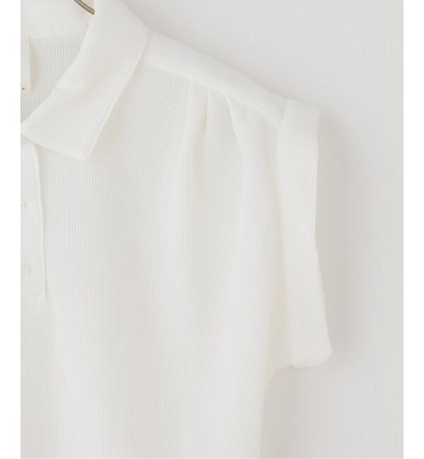 IENA LA BOUCLE「seya. セヤ MESH POLO NK07318J26」|ポロシャツ|