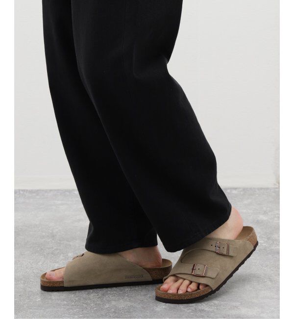EDIFICE「BIRKENSTOCK (ビルケンシュトック) ZURICH TAUPE SUEDE 50463」|サンダル|
