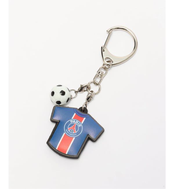 Paris Saint-Germain「【Paris Saint-Germain 】 JUSTICE Uniform-shaped Rubber Keycha」|キーケース|ネイビー