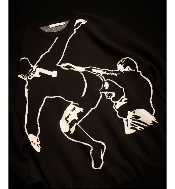 417 EDIFICE「【CITY BOYS FC / シティボーイズFC】417別注 bad boy Sweater」|ニット・セーター|