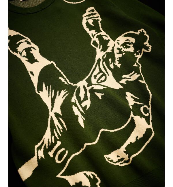 417 EDIFICE「【CITY BOYS FC / シティボーイズFC】417別注 bad boy Sweater」|ニット・セーター|