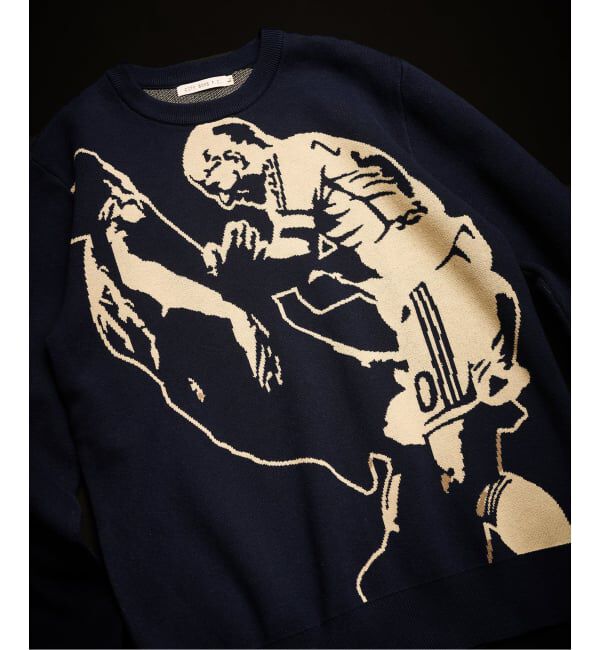 417 EDIFICE「【CITY BOYS FC / シティボーイズFC】417別注 bad boy Sweater」|ニット・セーター|