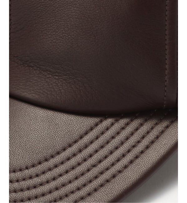 EDIFICE「KIJIMA TAKAYUKI (キジマタカユキ)  LAMB SKIN 6PANEL CAP」|キャップ・キャスケット|
