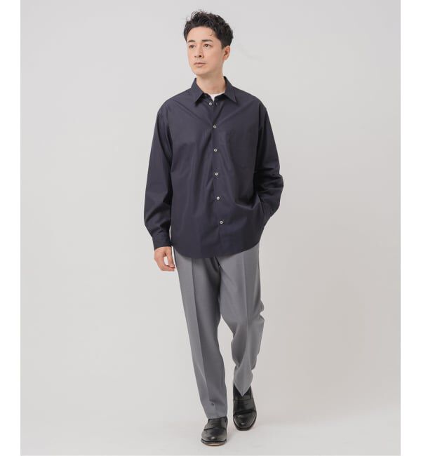 EDIFICE「ドライ シャンブレー RT イージーパンツ」|スラックス|