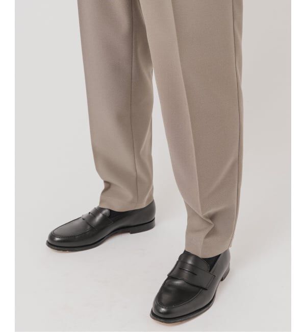 EDIFICE「ドライ シャンブレー RT イージーパンツ」|スラックス|