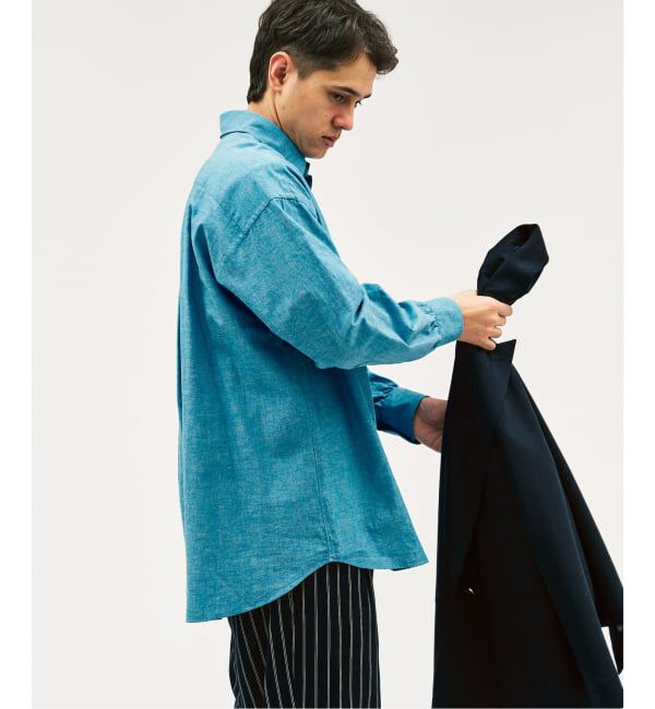 417 EDIFICE「【MOONLIGHT CLOTHING】 BIG B.D Chambrayシャツ」|シャツ・ブラウス|