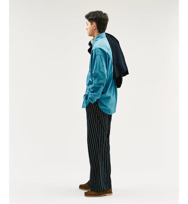 417 EDIFICE「【MOONLIGHT CLOTHING】 BIG B.D Chambrayシャツ」|シャツ・ブラウス|