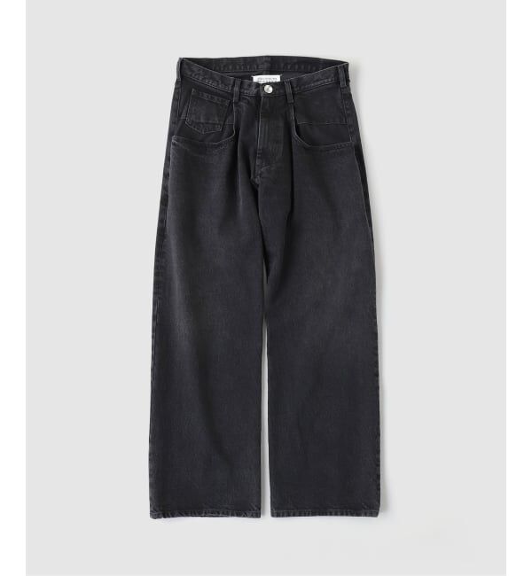 EDIFICE「MAISON MARGIELA(メゾン マルジェラ) CONTRAST POKET DENIM パンツ」|デニム|ブラック