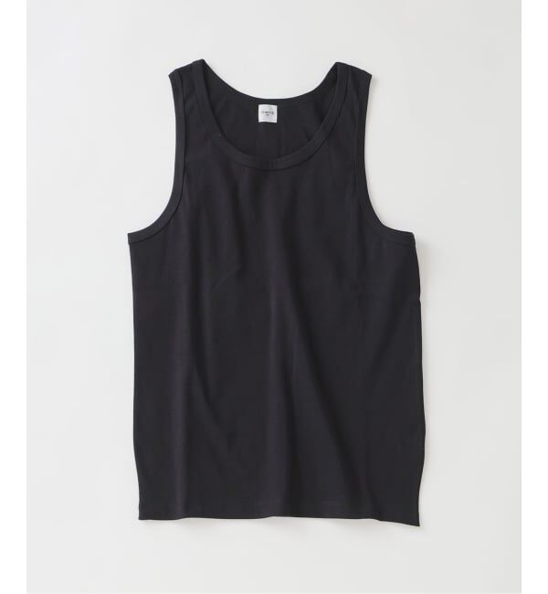 EDIFICE「《予約》Circular リブ タンクトップ」|タンクトップ|ブラック