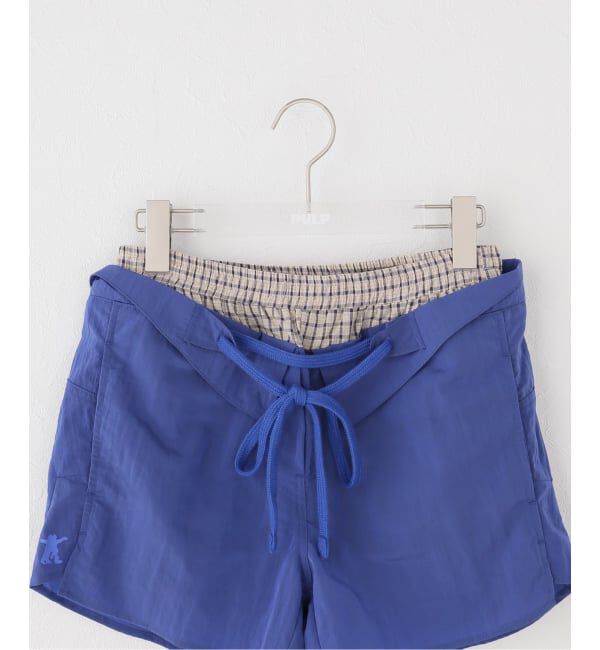 PULP「【Geek Office / ギークオフィス】OPEN YY /  Woven COLOR BLOCK LAYERED SHORTS」|その他|