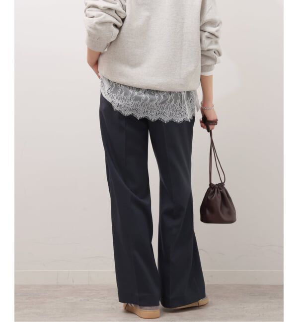 JOURNAL STANDARD relume「《WEB限定追加6》マットウースフレアタックパンツ」|スラックス|