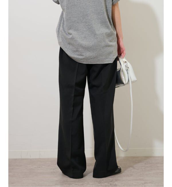 JOURNAL STANDARD relume「《WEB限定追加6》マットウースフレアタックパンツ」|スラックス|