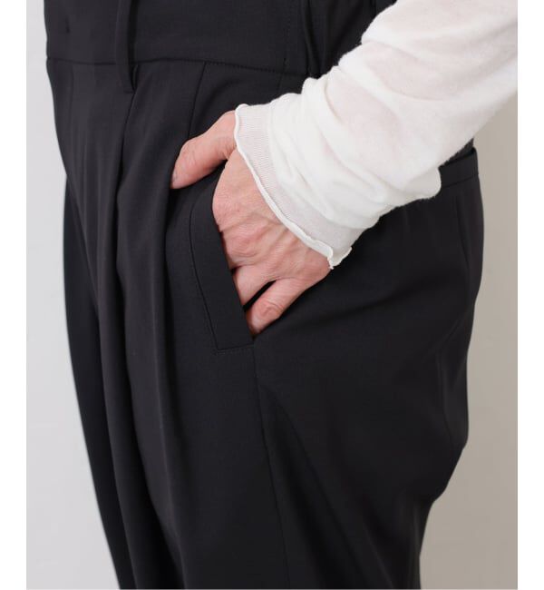 journal standard luxe「ライトツイル タックテーパーパンツ」|スラックス|