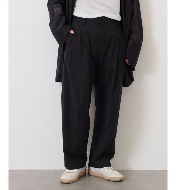 journal standard luxe「ライトツイル タックテーパーパンツ」|スラックス|