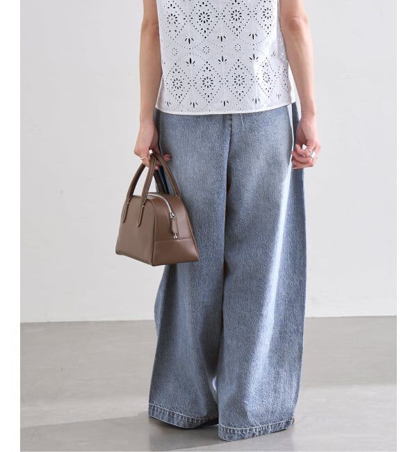 JOURNAL STANDARD「《追加》イージーデニムワイドパンツ」|デニム|