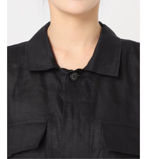 JOURNAL STANDARD「《追加》リネンミリタリージャケット」|ミリタリージャケット|