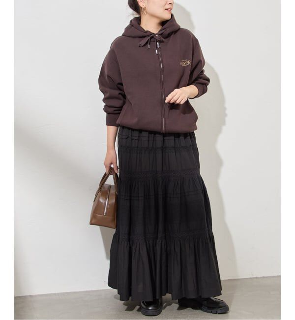 JOURNAL STANDARD「インドボイルレースティアードスカート」|スカート|