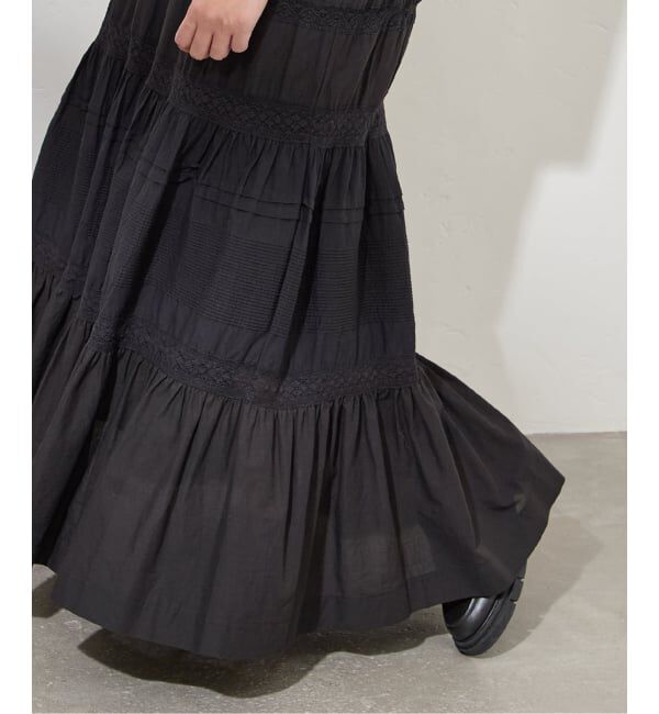 JOURNAL STANDARD「インドボイルレースティアードスカート」|スカート|