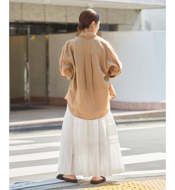 JOURNAL STANDARD「インドボイルレースティアードスカート」|スカート|