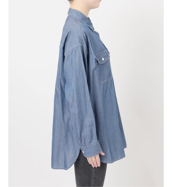 JOURNAL STANDARD relume「ライトデニムオーバーサイズシャツ」|シャツ・ブラウス|