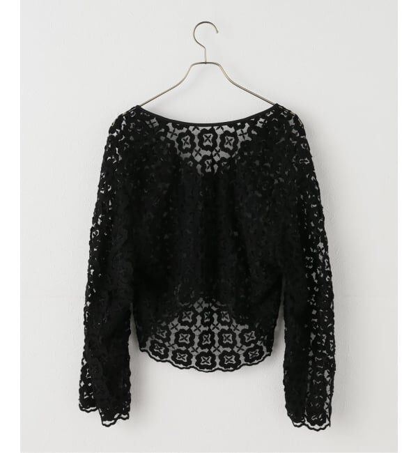 JOURNAL STANDARD「モチーフレースカーディガン」|カーディガン|