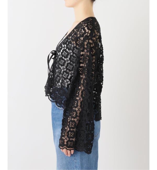 JOURNAL STANDARD「モチーフレースカーディガン」|カーディガン|